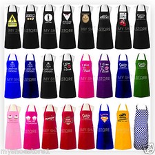 UNISEX LADIES WOMEN MEN ADULT APRONS NOVELTY CHEFS BUTCHERS KITCHEN CATERING BIB