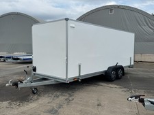 Box Trailer Car Transporter Trailer 19,6ft x 6,5ft x 6,5ft 3500kg Twin Axle