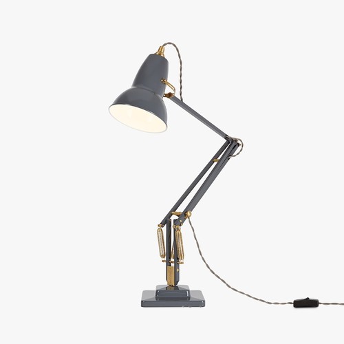 Desk lamp grey - &, brass