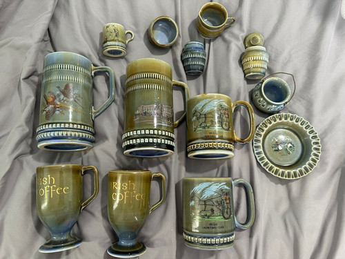 Irish porcelain selection - porcelain,