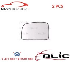 Rear view mirror glass - view, pair