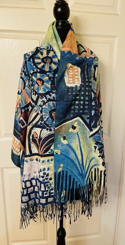 Cashmere scarf with - scarf,