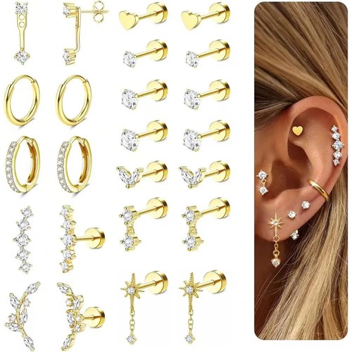 24pcs hypoallergenic flat back - hypoallergenic,