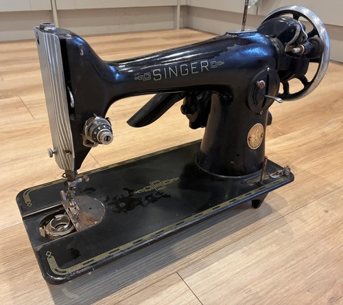 Vintage singer 201k3 sewing - vintage,