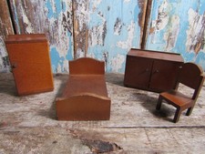 Vintage 1940s wooden - wooden, dolls