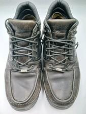 Rockport Size 7 W Hydro Shield XCS BLACK Waterproof Leather Mens Boots