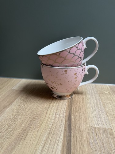 Pair beautiful pink gold - of,