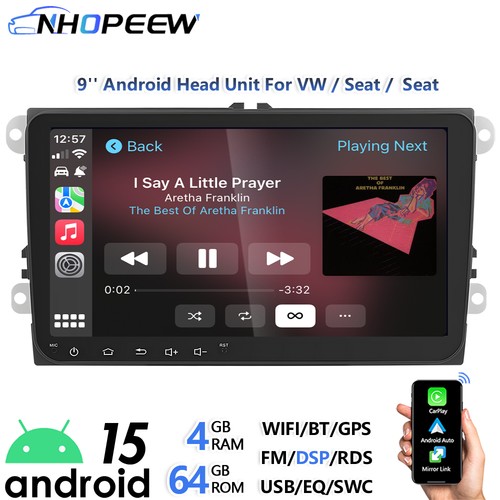 Android car stereo - 9",