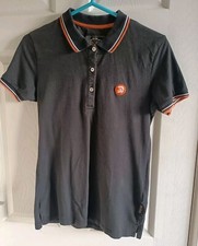 Ladies Trojan Records Polo T-shirt Size 14, Ska, Reggae, Dub, Skinhead, Mod 