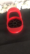 Red Metal & Plastic Apple Slicer/Corer