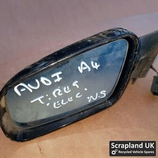 AUDI A4 (B5 Facelift) 1999 Black Passenger Side Electric Wing Mirror E1010594