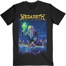 Official Megadeth T Shirt Rust