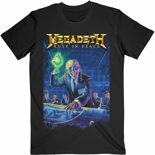 Official megadeth shirt rust - official, t