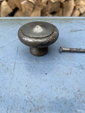 Large Vintage Cast Iron Front