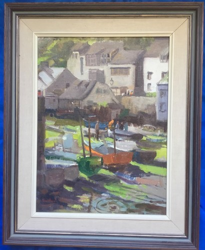 1970s original oil - oil, painting