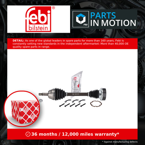 Drive shaft fits - vw, golf