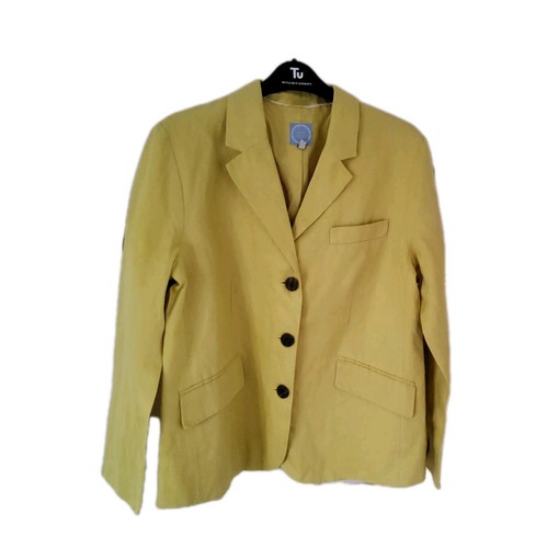 Joules yellow lined cotton - yellow,