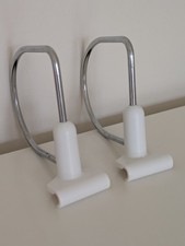 Liebherr Sliding Spacers for door shelf PreOwned White Chrome