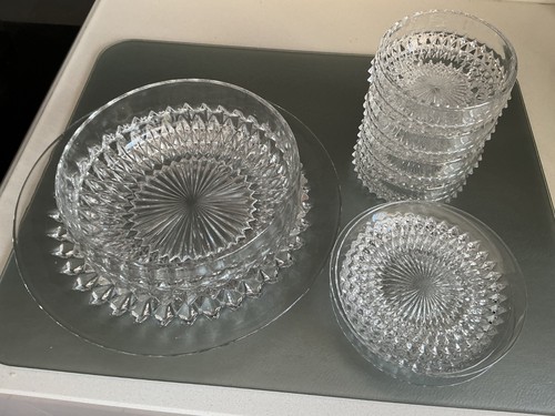 Large glass trifle - glass, trifle/desert