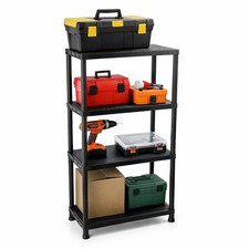 NEW! 4 Tier Black Plastic