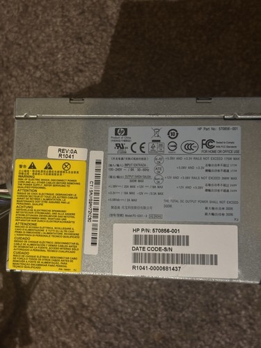 5301 300w desktop pc - hp,