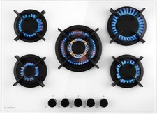 Klarstein 70cm White Glass 5