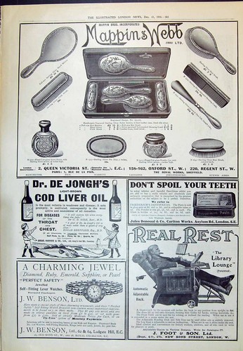 Old 1910 mappin - webb, jongh's