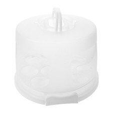 Cake Boxes with Handles Clear