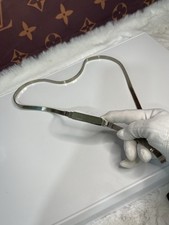 gucci silver low waist accent