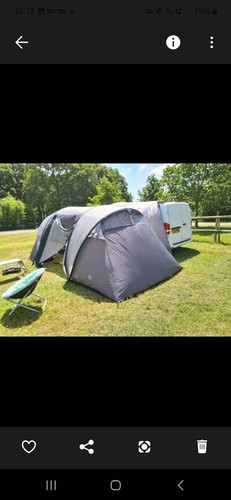 Inflatable driveaway awning - driveaway,