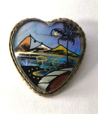 Vintage Silver Butterfly Wing brooch