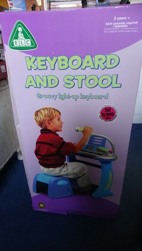 Children keyboard and stool - keyboard,