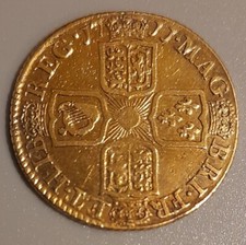 1711 Queen Anne Shilling Coin