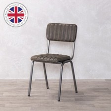 DINING CHAIRS OLIVE GREEN LEATHER DINING CHAIRS  STACKABLE DINING CHAIRS VINTAGE