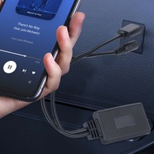 Car Wireless Bluetooth 5.0 Receiver Adapter USB 3.5mm Jack Audio AUX Speaker Set