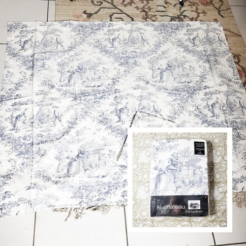 Toile jouy curtains - toile,