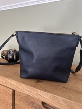 Fossil Navy Blue Soft Leather