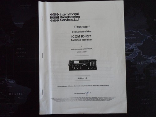 Icom r71 passport - r71, (passport