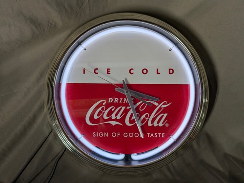 Coca cola battery neon - neon, wall