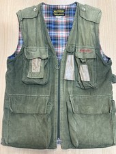 Vintage Masterline Wanderers Green Padded Gilet Utility Vest Size Extra Large XL