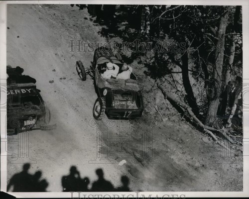 1938 press photo jalopy derby - photo,