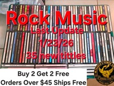 Rock Music CDs Lot Various