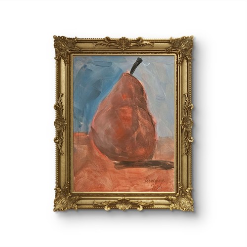 Imagine art ugly pear still - pear,