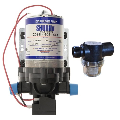 Shurflo water pump - shurflo, with