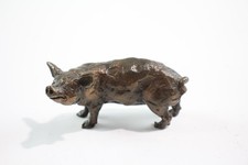 Paul Jenkins Bronze Pig Sculpture 233g