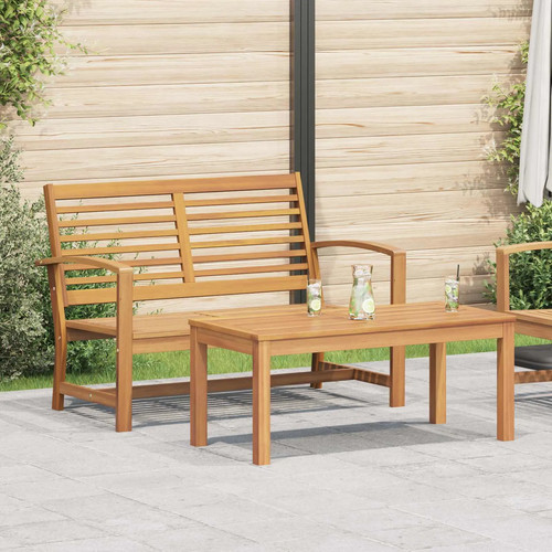 Walplus garden bench table - garden, set