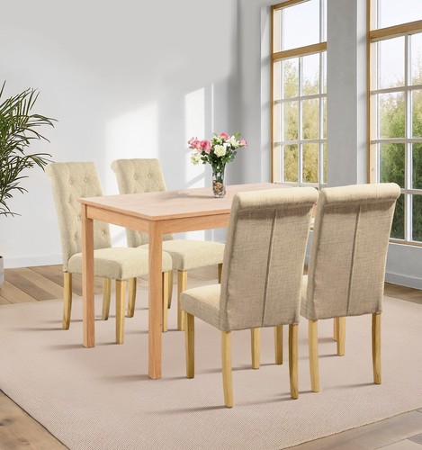 Dining table set small - table,