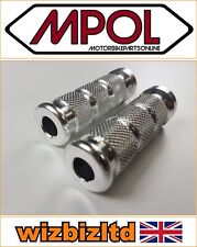 Chrome 12mm Aluminum Spare Pegs for Universal Motorcycles FOOT12CH