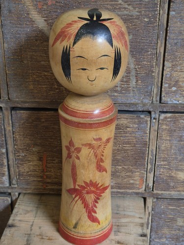 Vintage japanese kokeshi doll - vintage,
