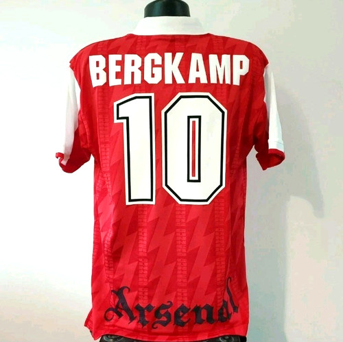 Bergkamp arsenal shirt xl - 10,